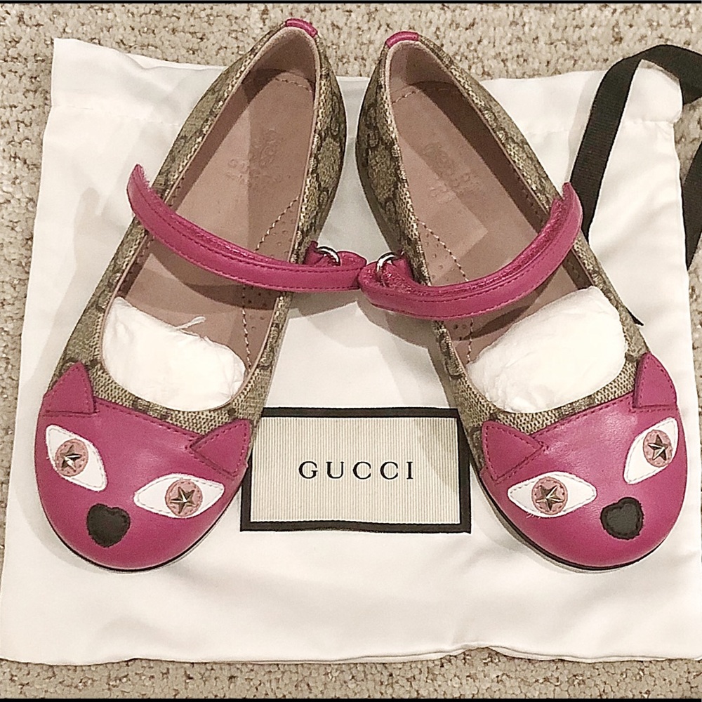 Brand New: Gucci Toddler/Kids Fox Sandals